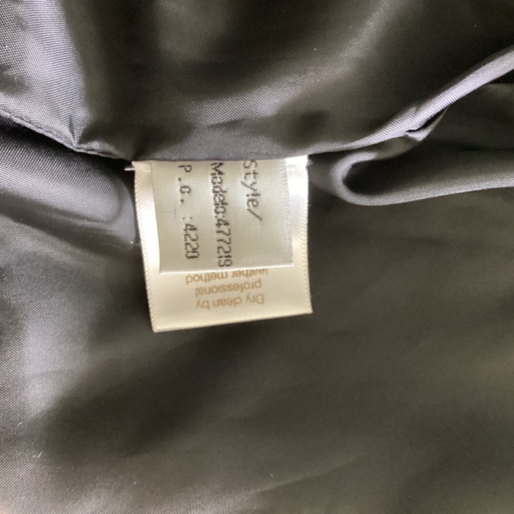 NWT Vintage (90’s?) Margaret Godfrey Black suede jacket - Picture 3 of 9
